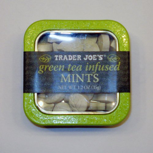 trader joe's green tea infused mints