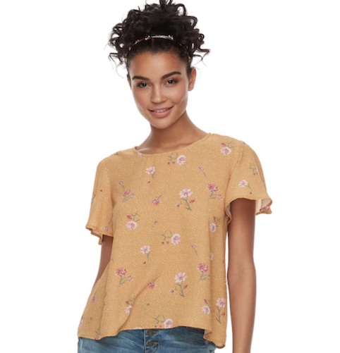 kohls spring top