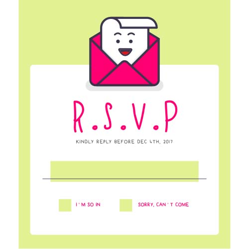 RSVP website