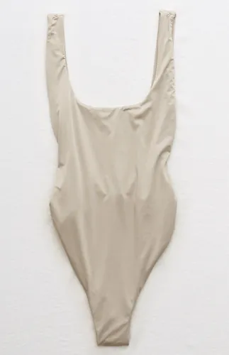 "Aerie Super Scoop Rings One Piece Swimsuit"