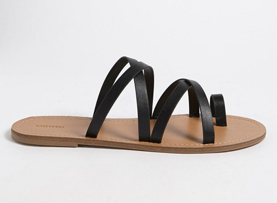 toe loop sandals