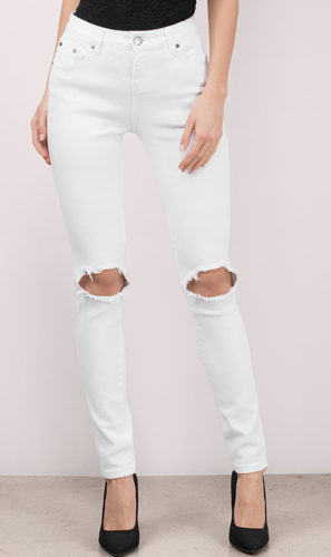 We Found The Perfect White Jeans For People Who Hate White Jeans - SHEfinds