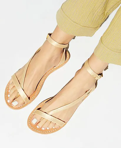 Distressed sandals perfect for casual summer outings