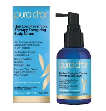 pura d'or thinning hair serum