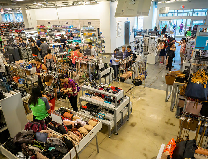 Nordstrom Rack shoppers