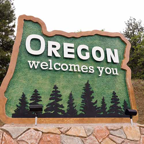 Oregon sign