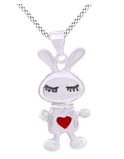<h3>5. A Bunny Necklace</h3> cardi b coachella halloween costume