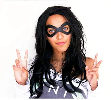 cos pro harlequin leather eye mask