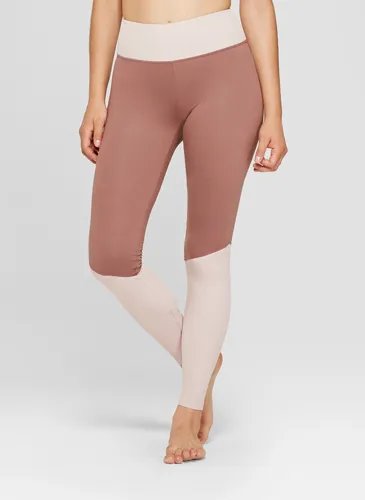 Comfort yoga ribbed mid-rise leggings for ultimate flexibility.