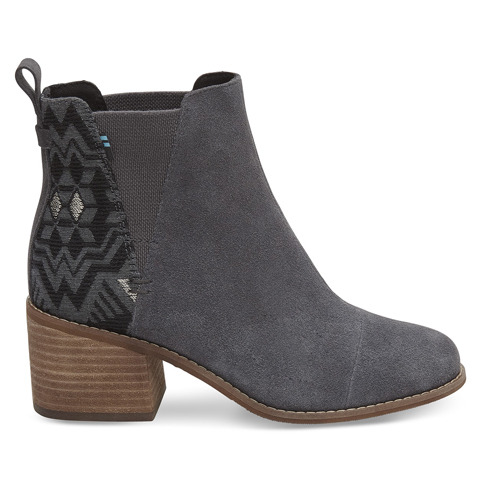 birch suede metallic jacquard women's esme boots