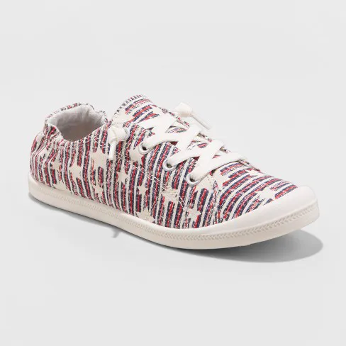 "Women's Mad Love Lennie Lace-up Canvas Flexible Bottom Sneakers"