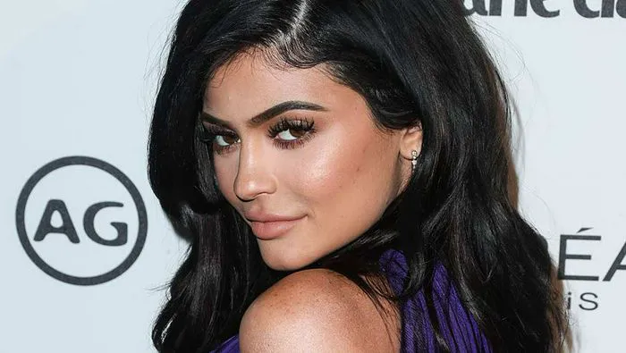 Kylie Jenner showcasing butterfly-themed fashion