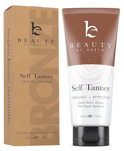 beauty by earth tanning lotion