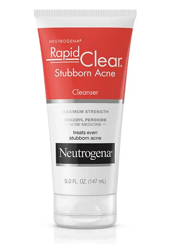 Neutrogena Rapid Clear treatment for acne in packaging.
