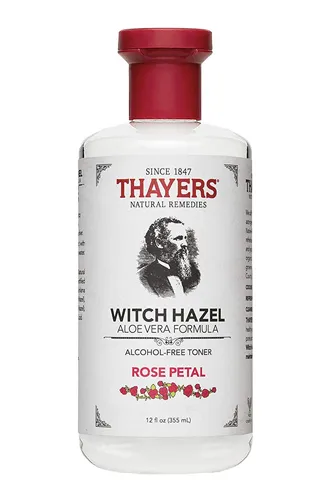 Thayers Alcohol-Free Rose Petal Witch Hazel with Aloe Vera.