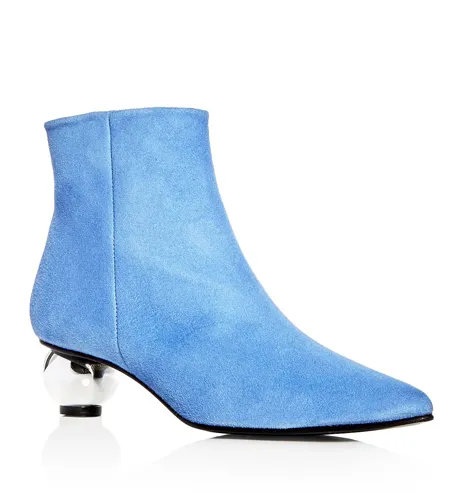Women's Superbe suede booties in elegant design