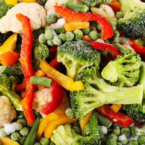 Savory frozen dinner showcasing a balanced meal option