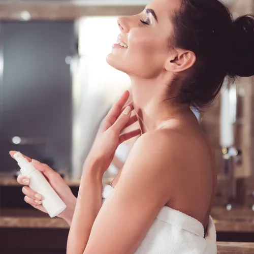 Night neck cream moisturizer for youthful skin rejuvenation.