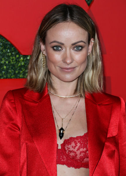 What Is Olivia Wilde Wearing? She Ditched Her Shirt On The Red Carpet ...