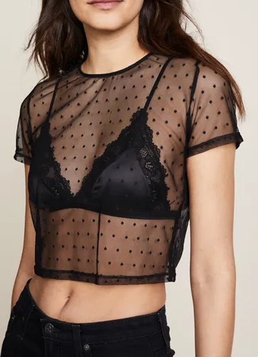 "Only Hearts Coucou Lola Crop Tee"