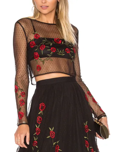 "Lovers Friends Sebastian Crop Top"