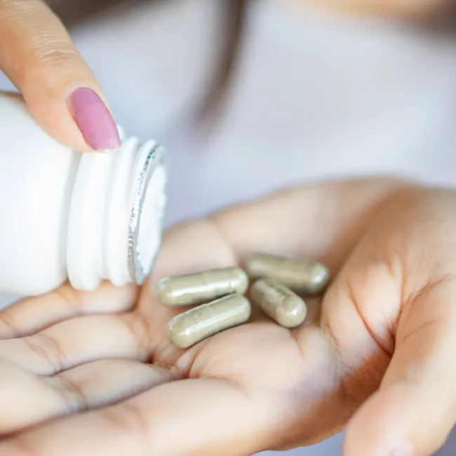 "Various health supplements"