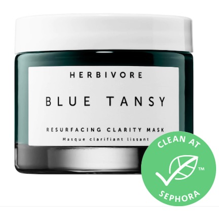 herbivore blue tansy resurfacing clarity mask