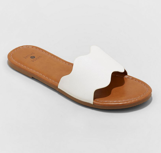 target slide on sandals