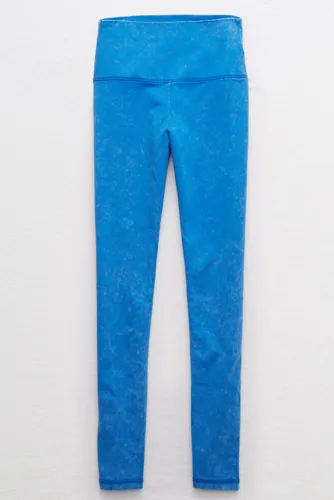 Aerie chill high-waisted leggings in breathable fabric.