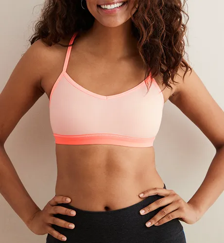Aerie padded sports bra designed for comfort and support.