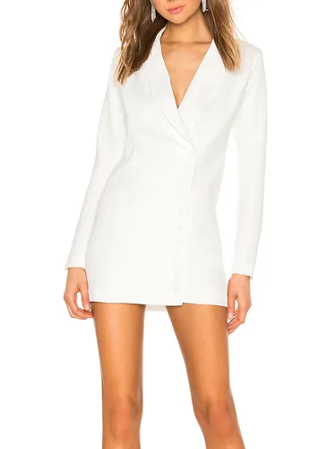 "Armida Button Blazer Dress"