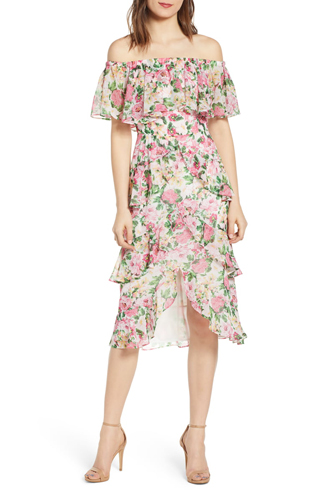 Wayf floral dress