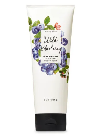Ultra Shea body cream with floral background