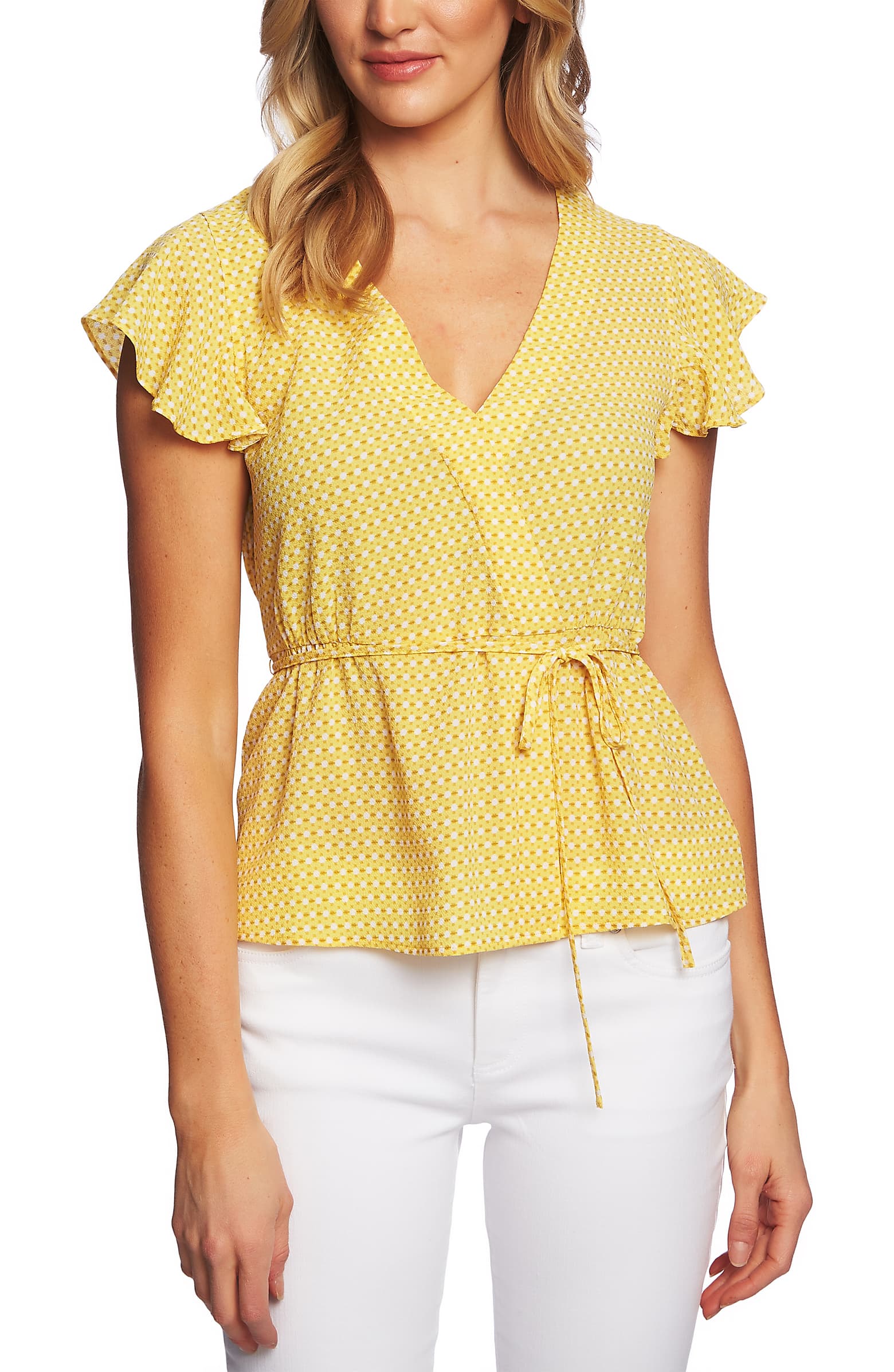This Flattering Wrap Top Is About To Sell Out At Nordstrom–Order Yours ...