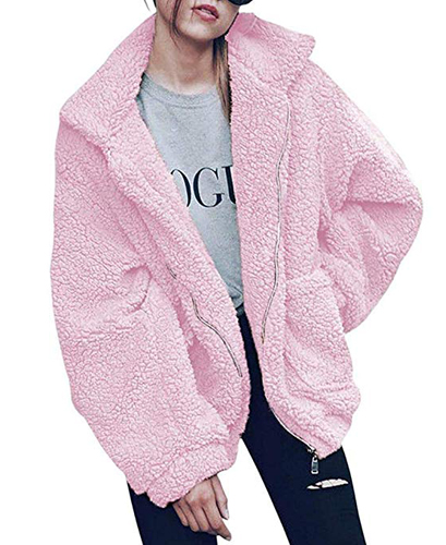 ariana grande 7 rings halloween costume pink fuzzy jacket