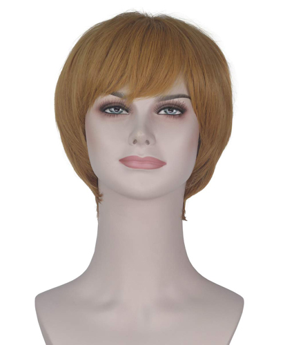 short blonde wig