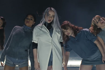 billie eilish ocean eyes dance performance music video still