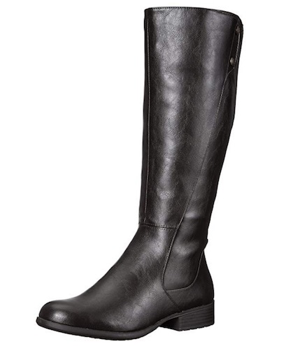 black riding boots