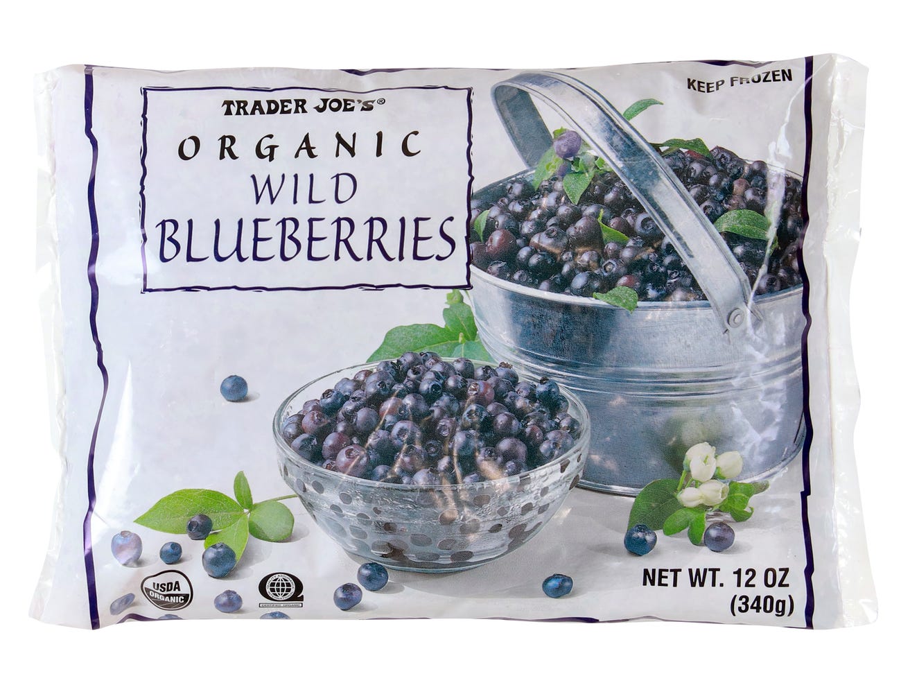 trader joe's frozen blueberries