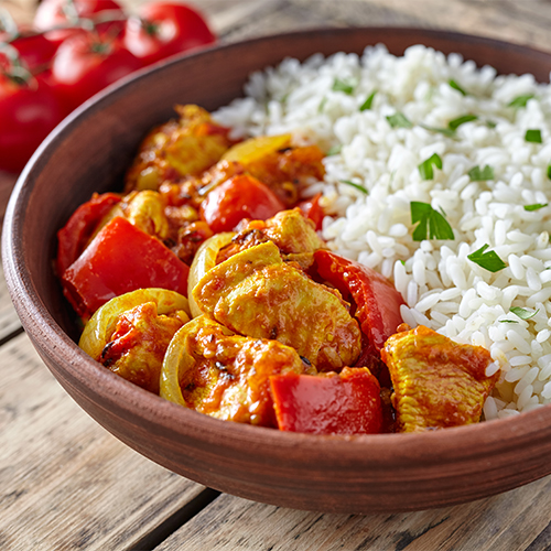 Curry Chicken and Rice