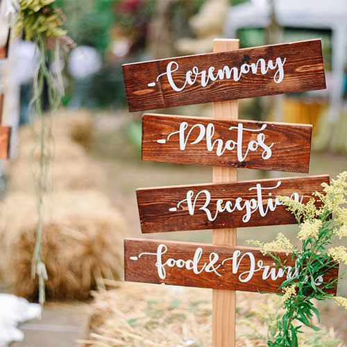 Wedding Signs