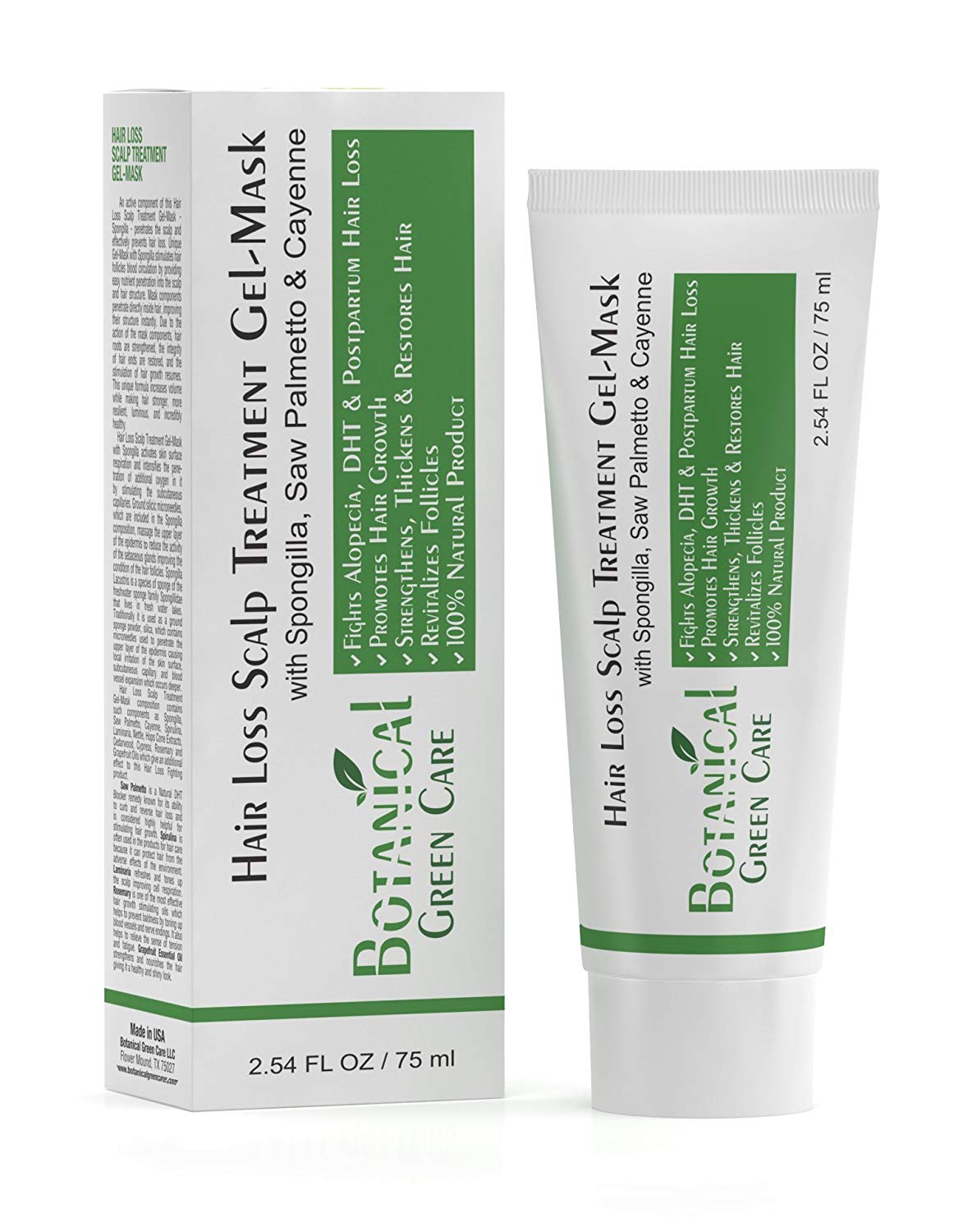 botanical green care hair loss treatment