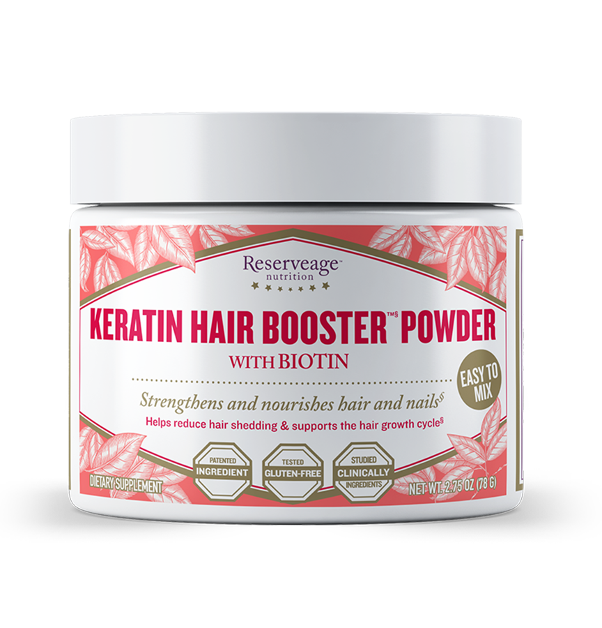 Keratin Hair Booster Powder With Biotin