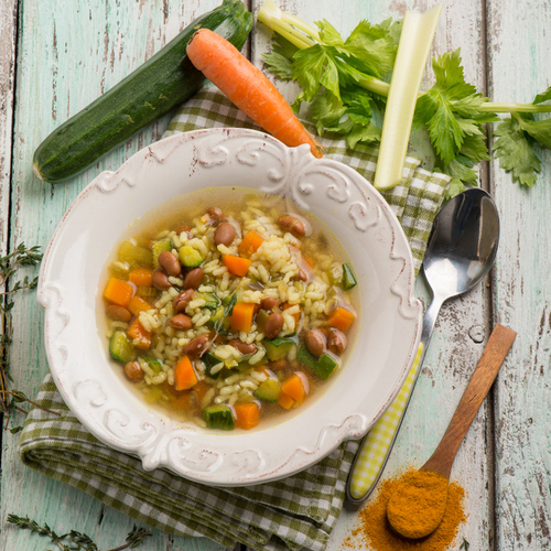 turmeric broth soup