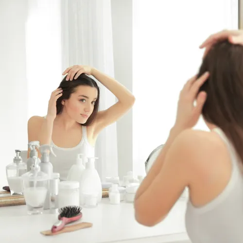 thin hair mirror