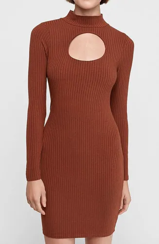 Cut-Out Mock Dress