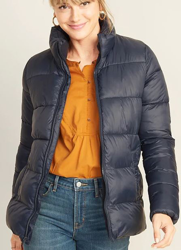 This Top-Rated Puffer Jacket Is Just $26 At The Old Navy Clearance Sale ...