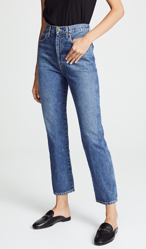 High Rise Kick Jeans