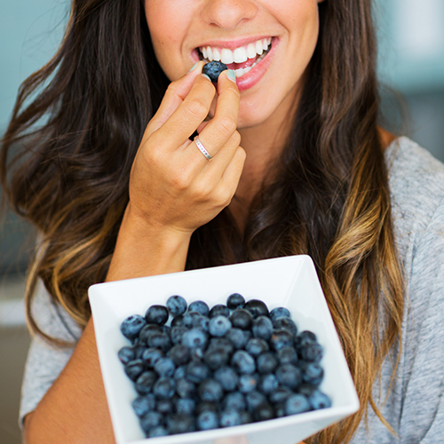 blueberries breakfast good for anti aging skincare