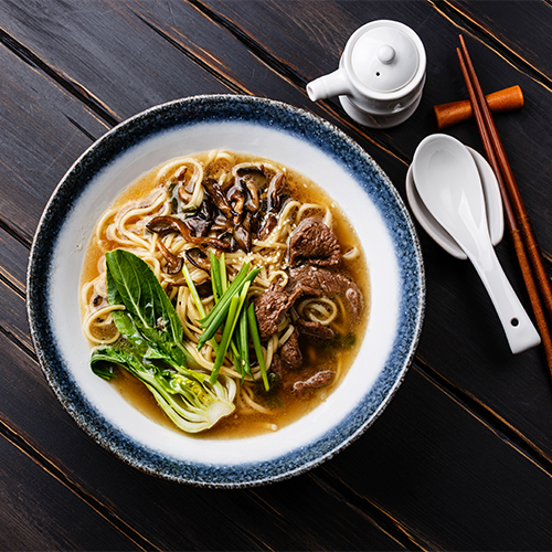 Hearty Asian Beef Noodle Soup